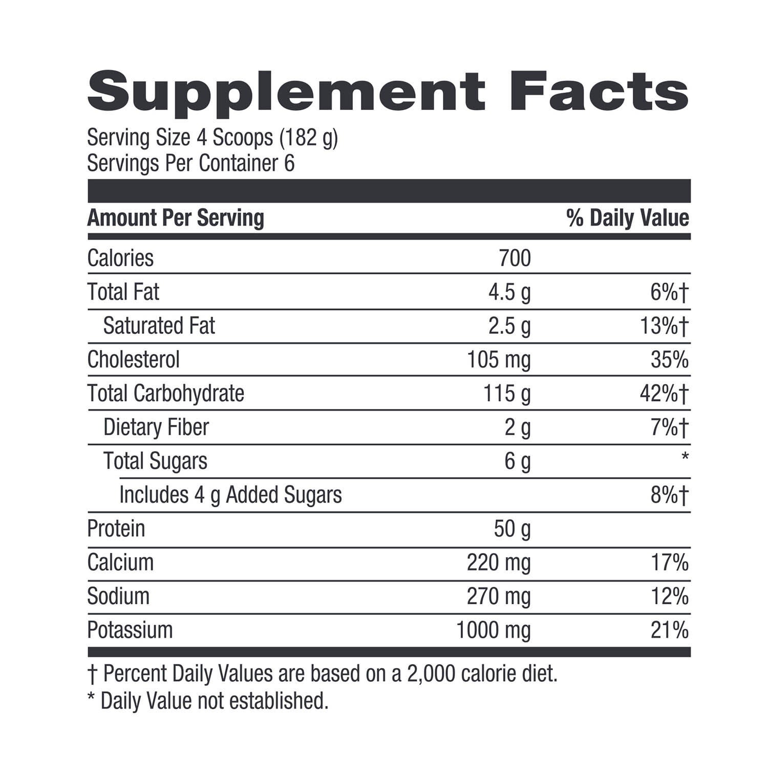 Weight Gainer - Double Chocolate (6 Servings)